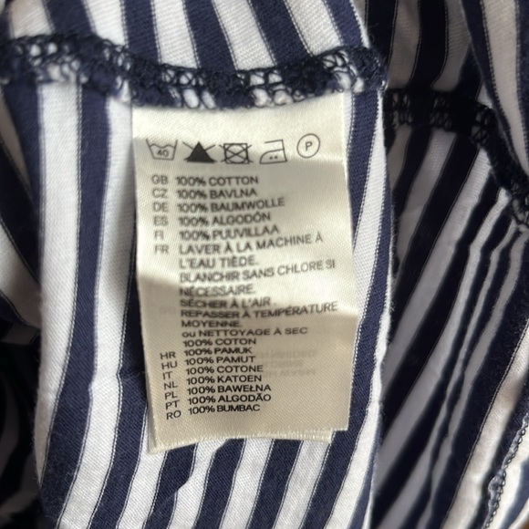 H&M Striped Henley Maternity Top - Picture 9 of 9